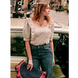 SEZANE EZECQUIEL BLOUSE